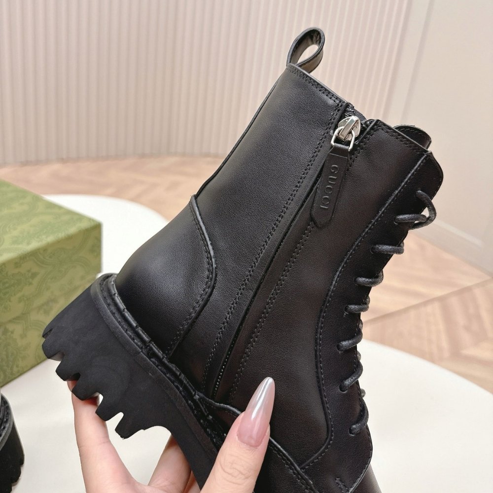 Gvc*1 Women Thea Ankle Boot Black Leather 794173 Aadix 1060