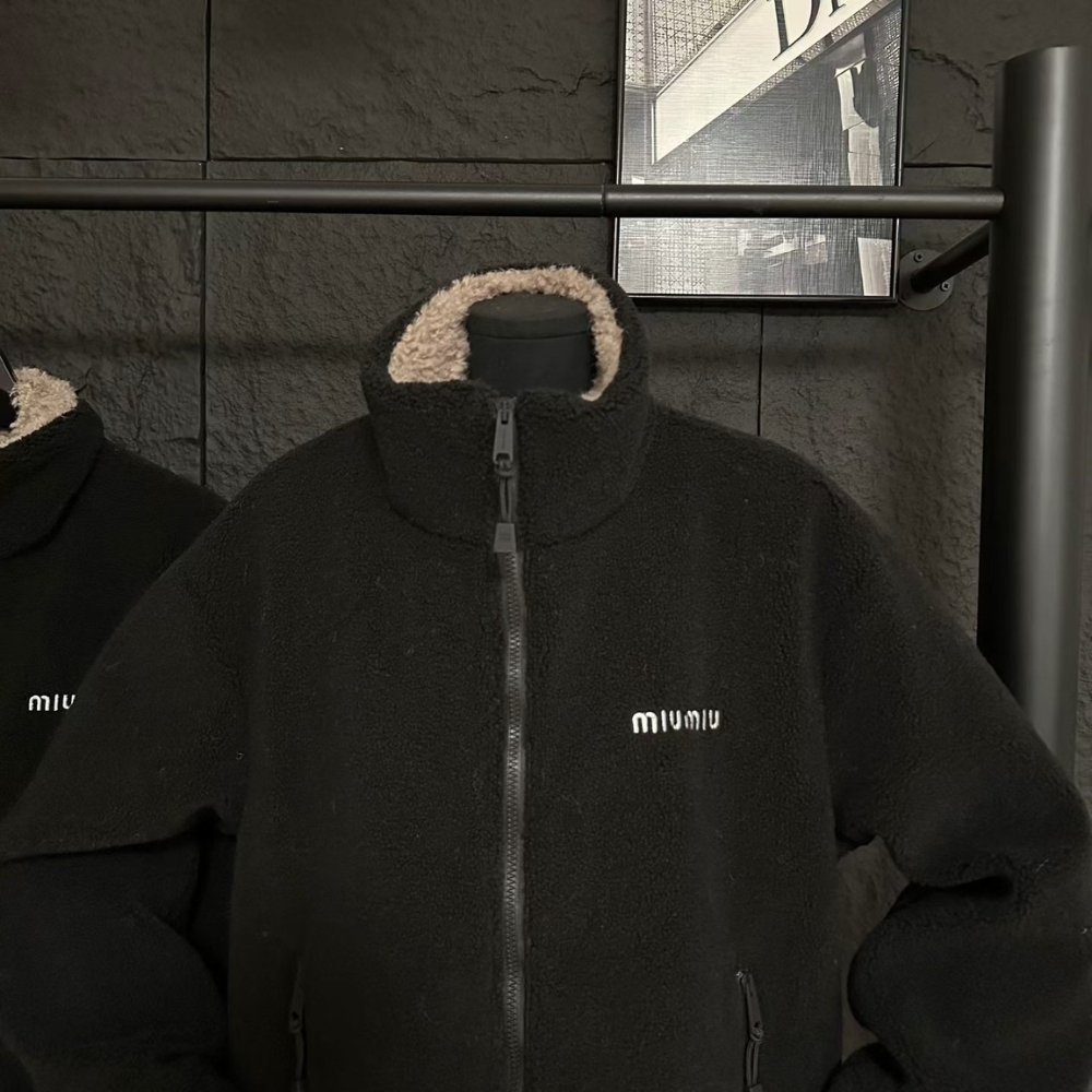 M1um1u Fleece Down Jacket Black Ml1123 17Oq F0008 S Ooo