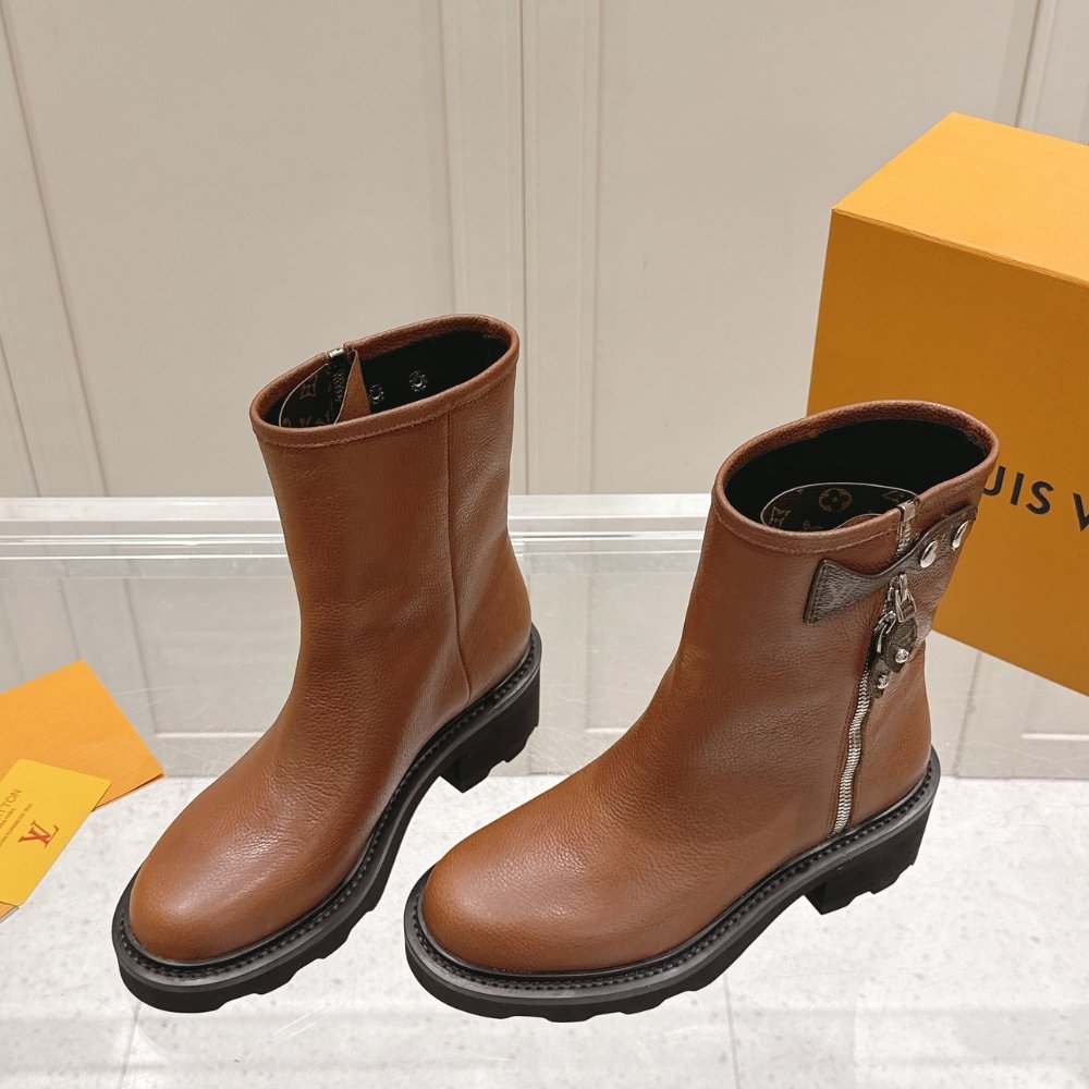 L0vis Vvtt0n Lv Beaubourg Ankle Boot Brown 1Aideg