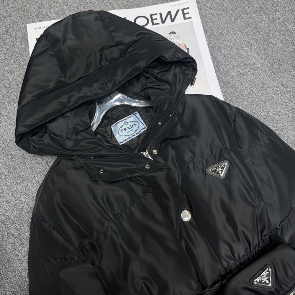 Pra*a Re Nylon Down Jacket Black 29X966 1Wq8 F0002 S Ooo
