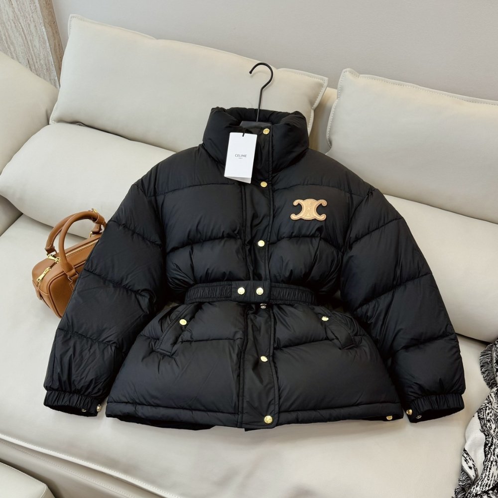 Ce1i*e Down Jacket Polyester Black