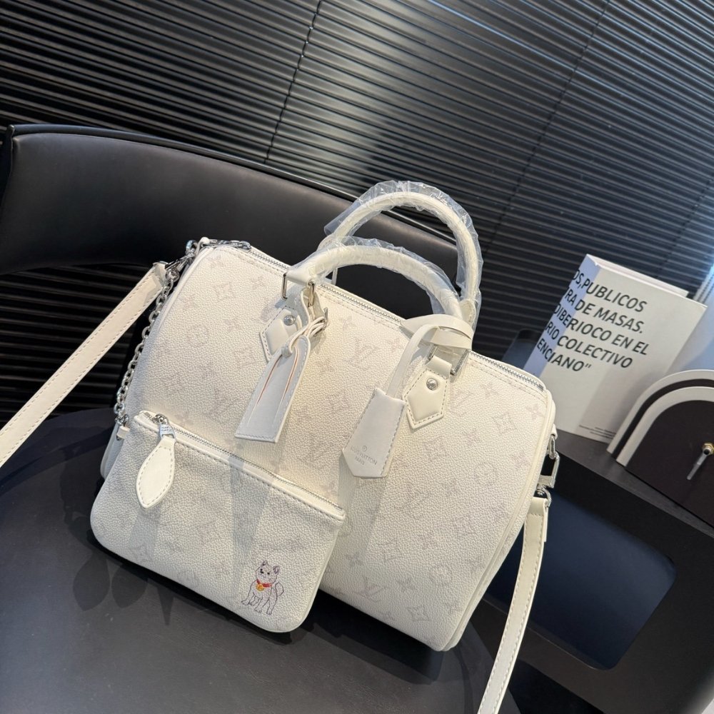 L0vis Vvtt0n Speedy P9 Bandoulière 30 In White 30Cm