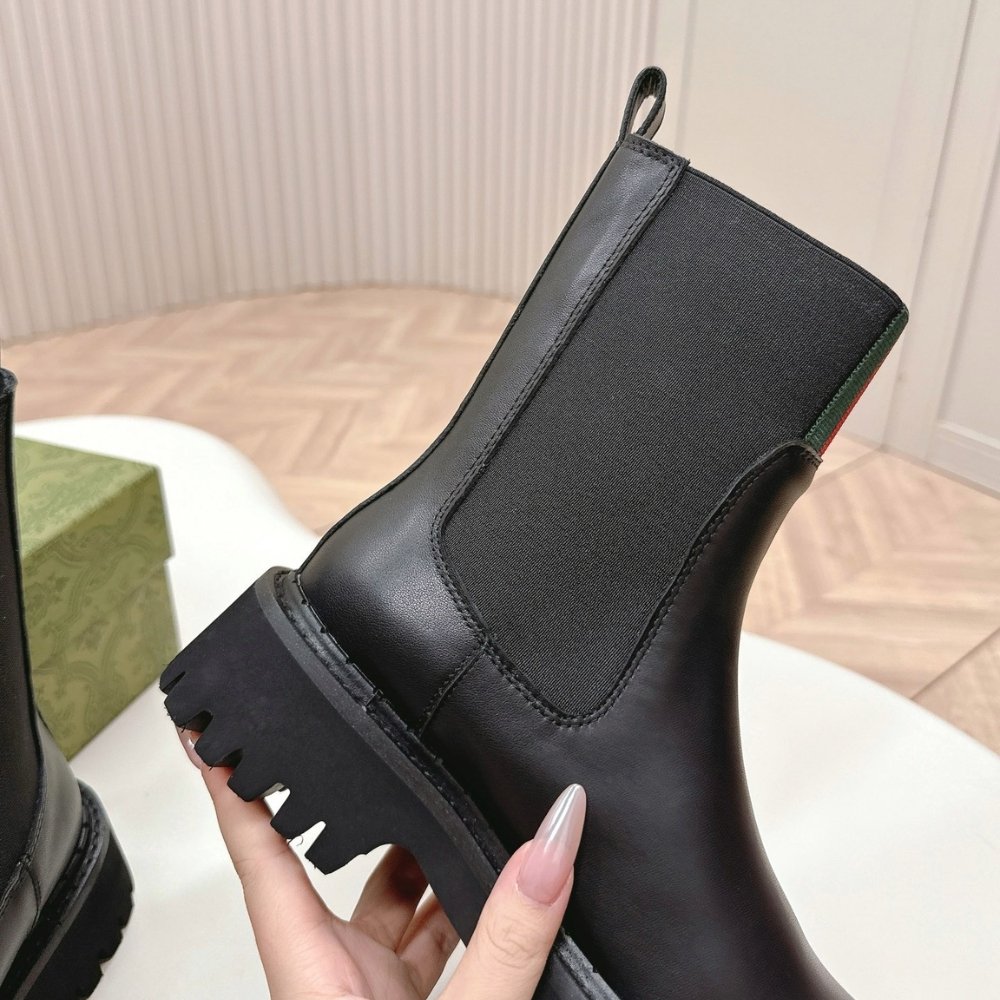Gvc*1 Chelsea Boot Black Leather 806398 Aad6T 1052