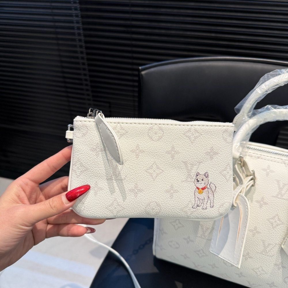 L0vis Vvtt0n Speedy P9 Bandoulière 30 In White 30Cm