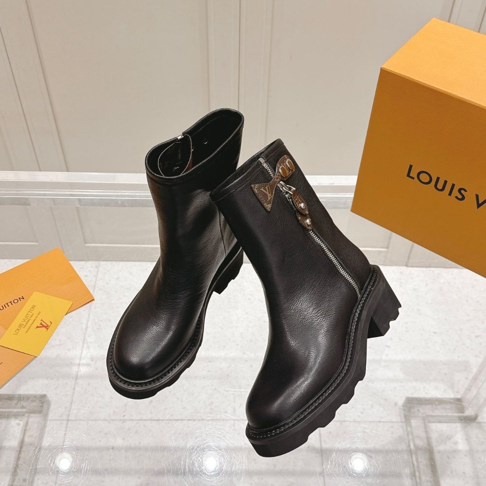 L0vis Vvtt0n Lv Beaubourg Ankle Boot Black 1Aidd4