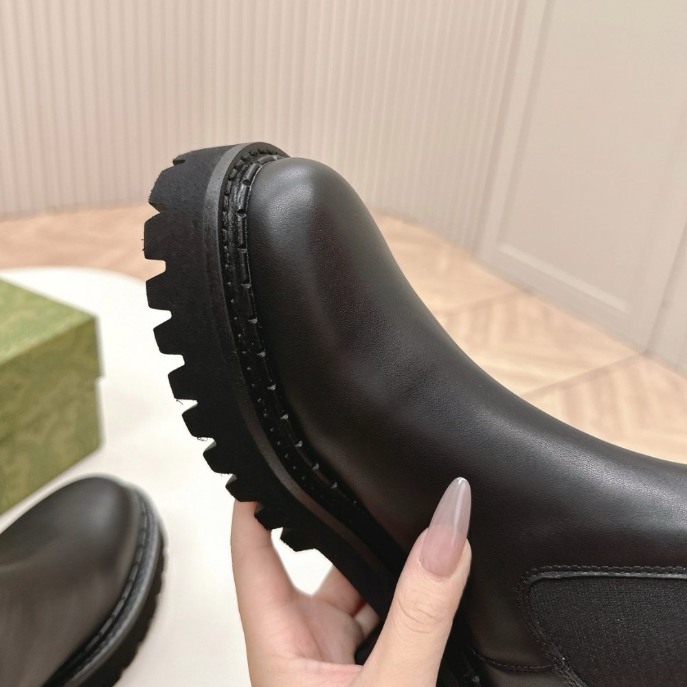Gvc*1 Chelsea Boot Black Leather 806398 Aad6T 1052