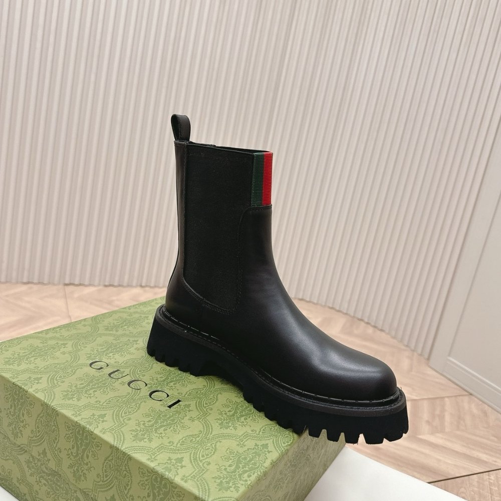 Gvc*1 Chelsea Boot Black Leather 806398 Aad6T 1052