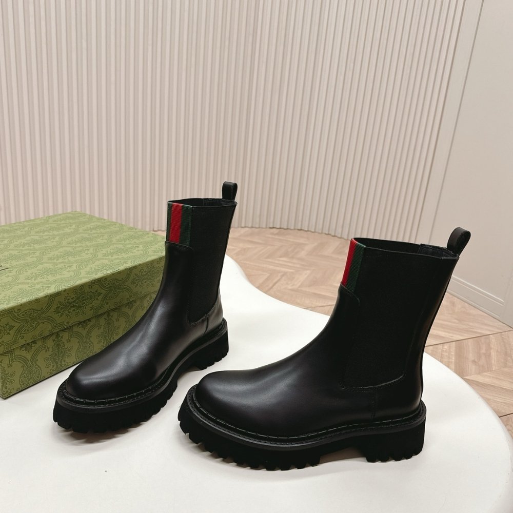 Gvc*1 Chelsea Boot Black Leather 806398 Aad6T 1052