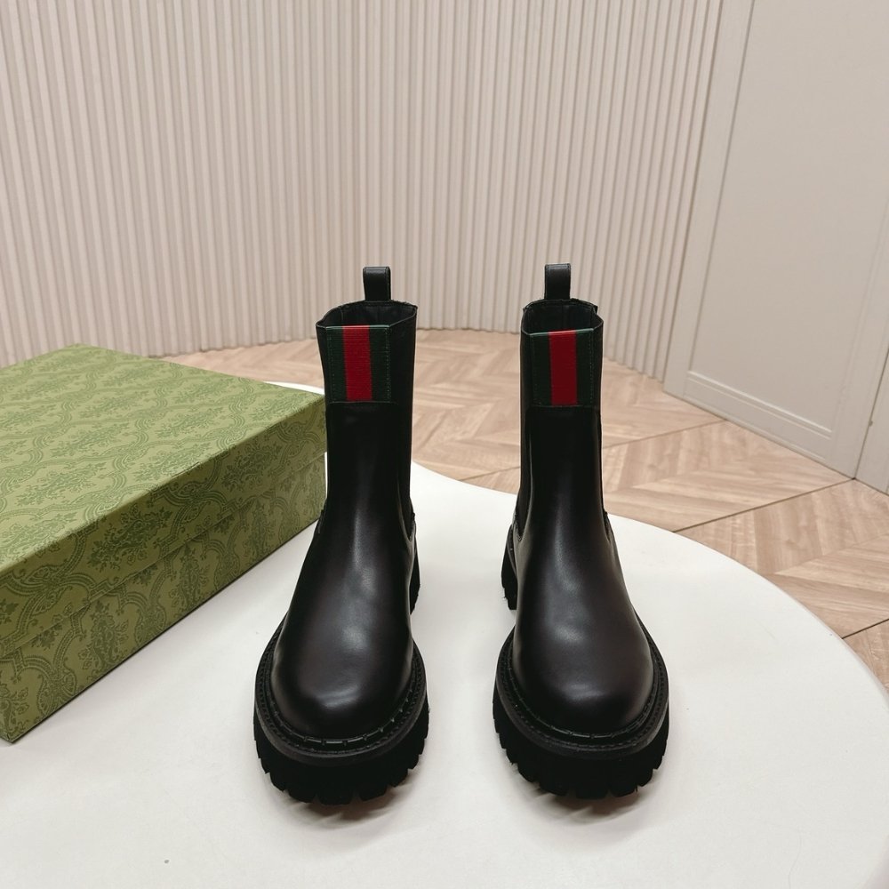 Gvc*1 Chelsea Boot Black Leather 806398 Aad6T 1052