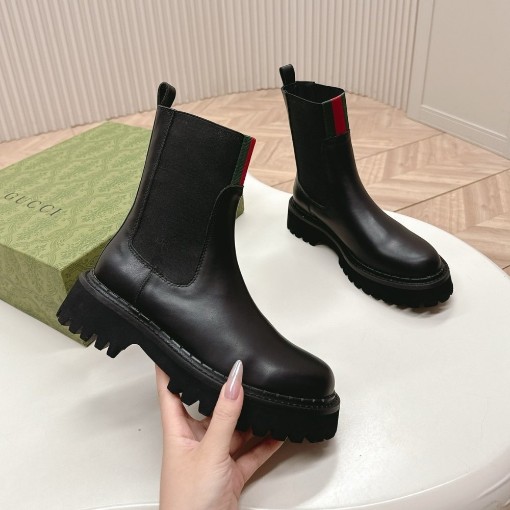 Gvc*1 Chelsea Boot Black Leather 806398 Aad6T 1052