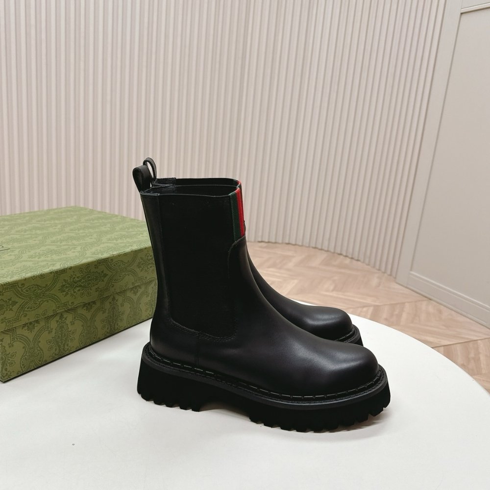 Gvc*1 Chelsea Boot Black Leather 806398 Aad6T 1052