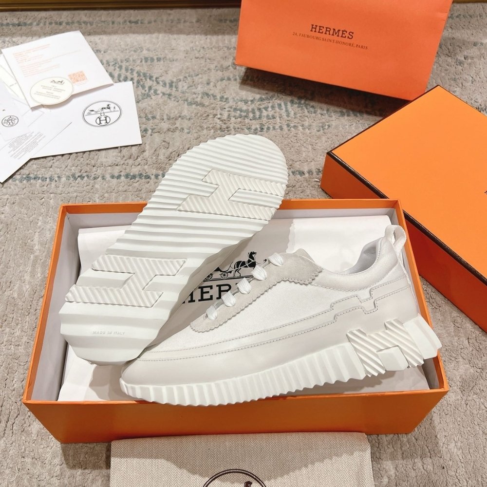 H**me5 Bouncing Sneaker Light Gray White