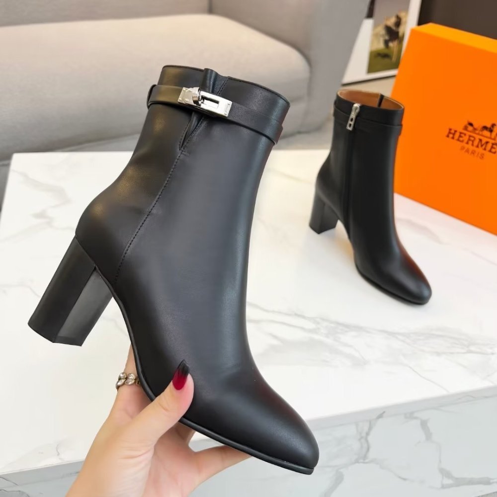 H**me5 Saint Germain Ankle Boot Black H182102Z 02360