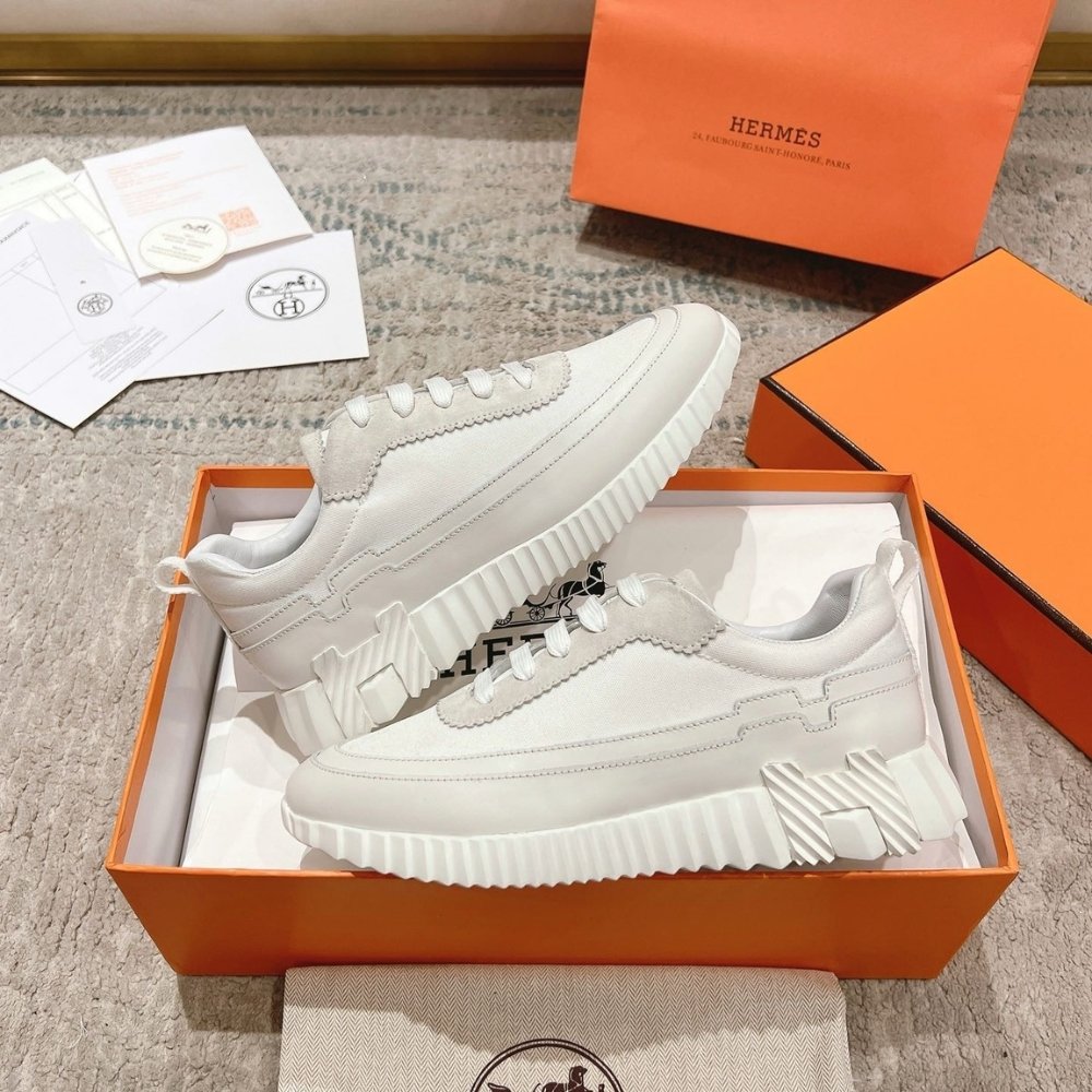 H**me5 Bouncing Sneaker Light Gray White