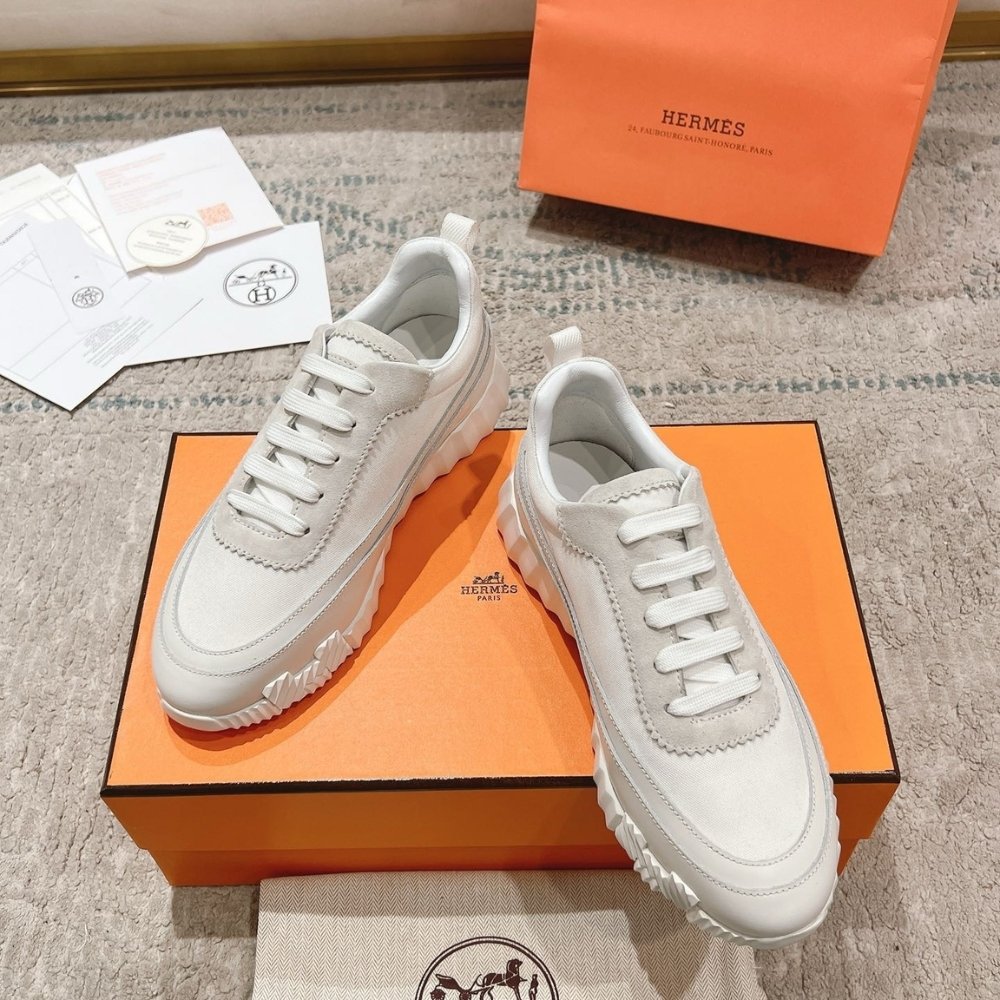 H**me5 Bouncing Sneaker Light Gray White