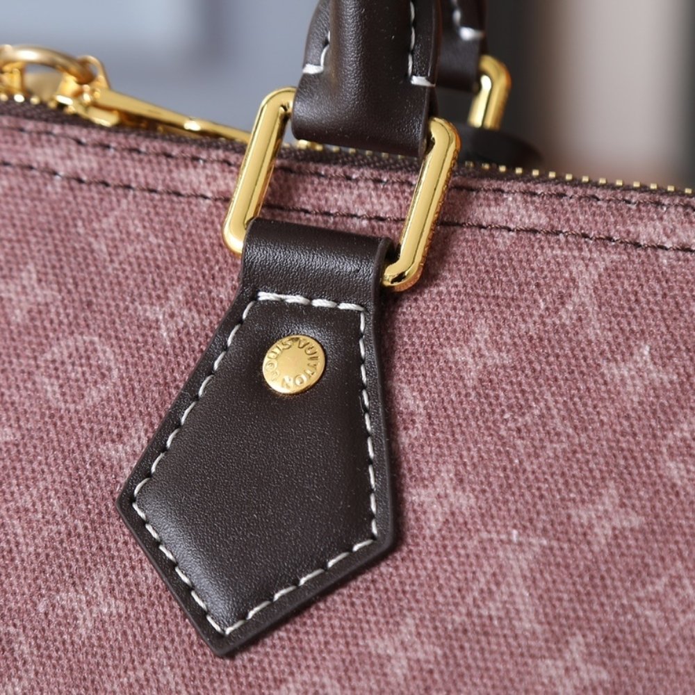 L0vis Vvtt0n Sepia Idylle Monogram Speedy Bandouliere 30 Bag Dark Pink 30Cm