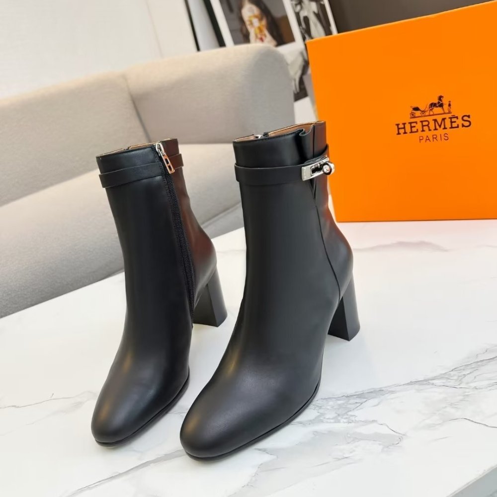 H**me5 Saint Germain Ankle Boot Black H182102Z 02360