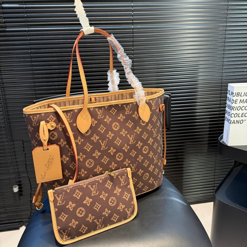 L0vis Vvtt0n Neverfull MM Monogram Origine Ebène 31Cm
