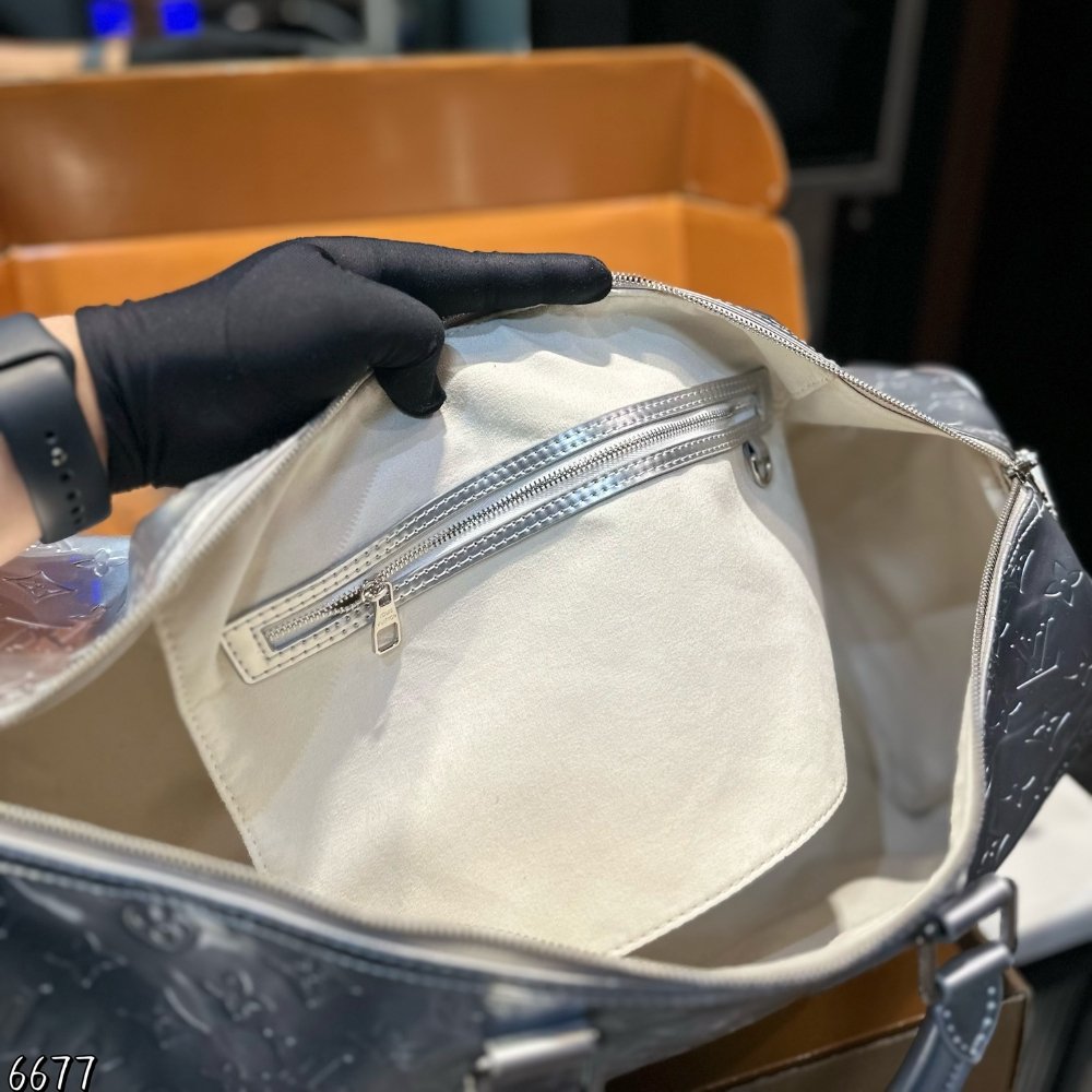 L0vis Vvtt0n Keepall Bandoulière 45 Silver 45Cm M12858