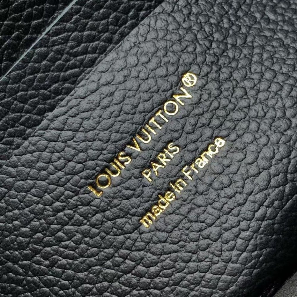 [S*per Vip 1:1] L0vis Vvtt0n Wallet On Chain Rosy Black 19Cm M13569