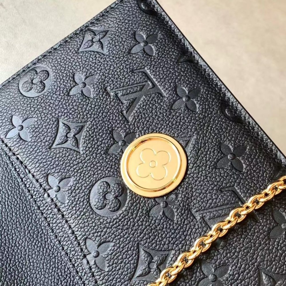 [S*per Vip 1:1] L0vis Vvtt0n Wallet On Chain Rosy Black 19Cm M13569
