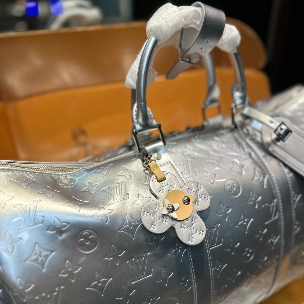 L0vis Vvtt0n Keepall Bandoulière 45 Silver 45Cm M12858