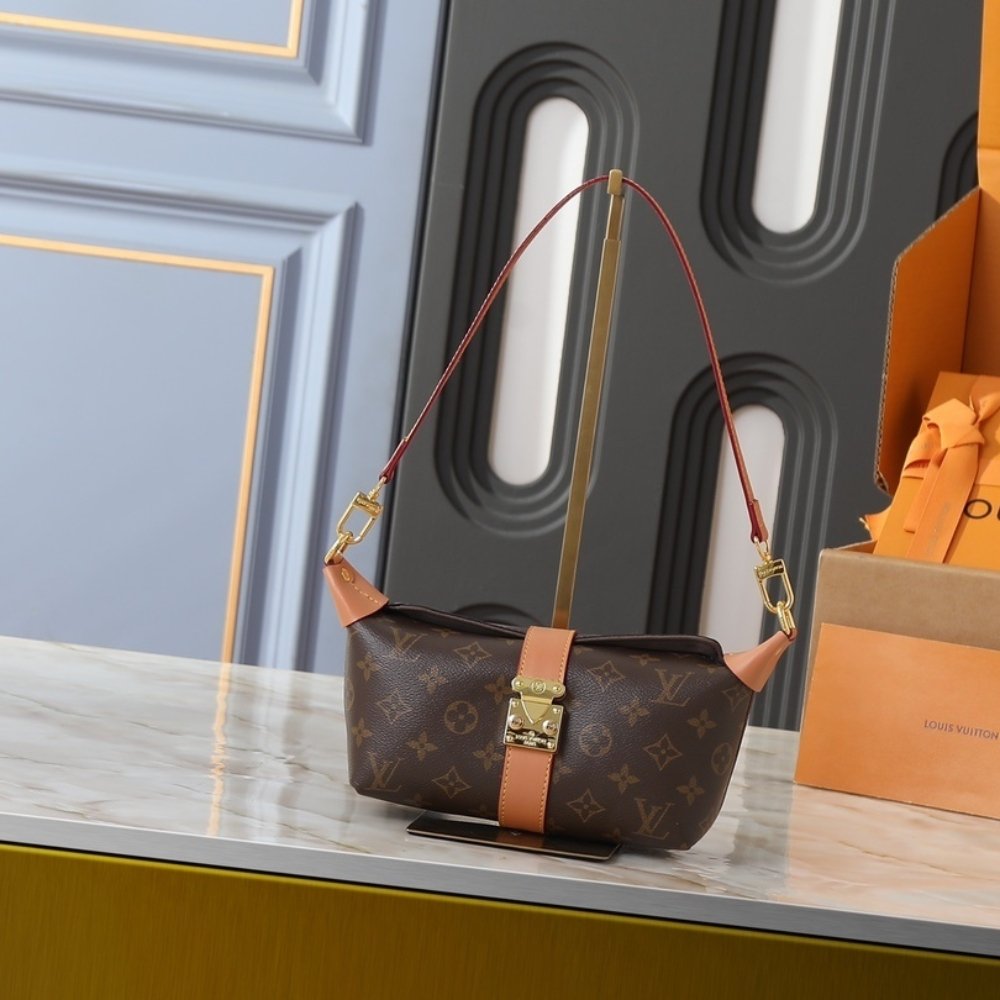 L0vis Vvtt0n Pochette Mia Monogram Brown 22Cm M26191