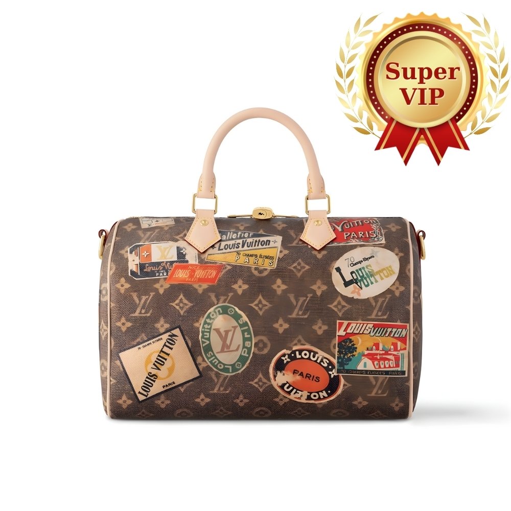 [S*per Vip 1:1] L0vis Vvtt0n Speedy Bandoulière 30 Bag Monogram Brown 30Cm M47087
