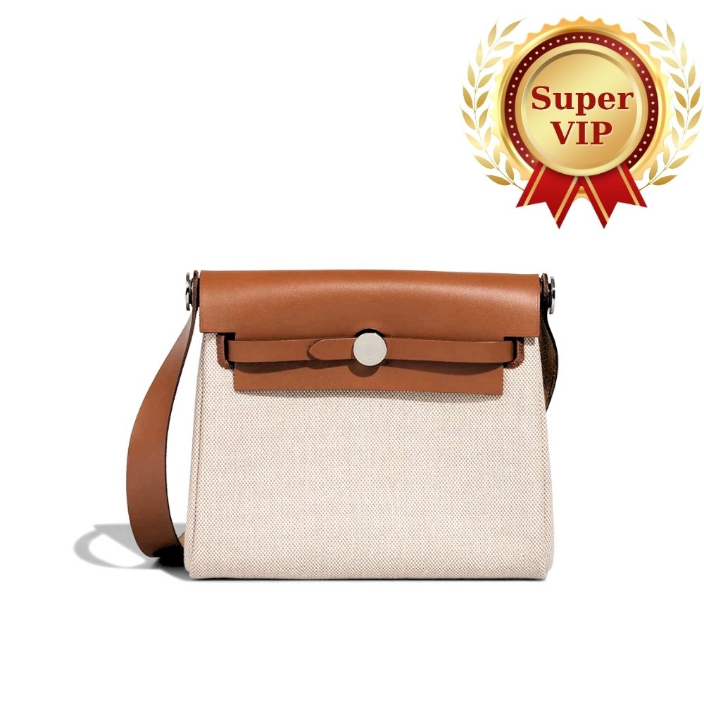 [S*per Vip 1:1] H**me5 Herbas Zip 20 Bag Brown 20Cm H085414Ckaa