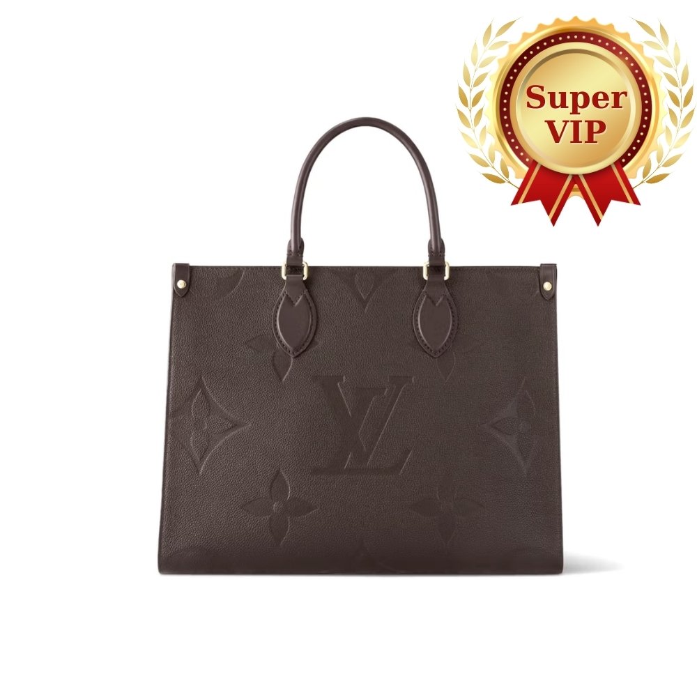 [S*per Vip 1:1] L0vis Vvtt0n Onthego MM Monogram Wine Red 35Cm M12967