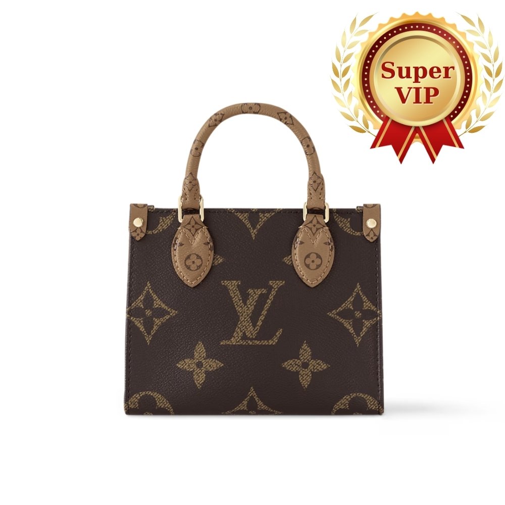 [S*per Vip 1:1] L0vis Vvtt0n Onthego BB Bag Monogram Brown 18Cm M46839