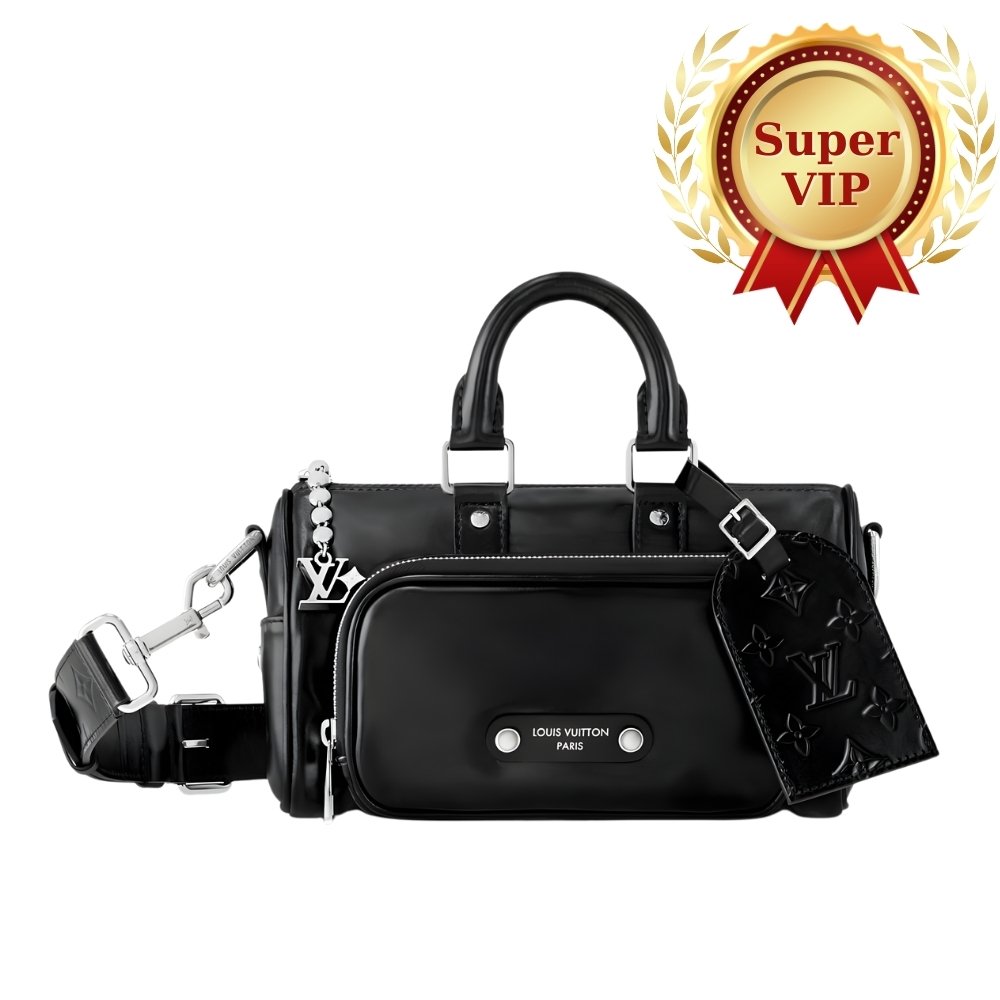 [S*per Vip 1:1] L0vis Vvtt0n Keepall Cargo Bandoulière 25 Lv Night Black 25Cm M13988