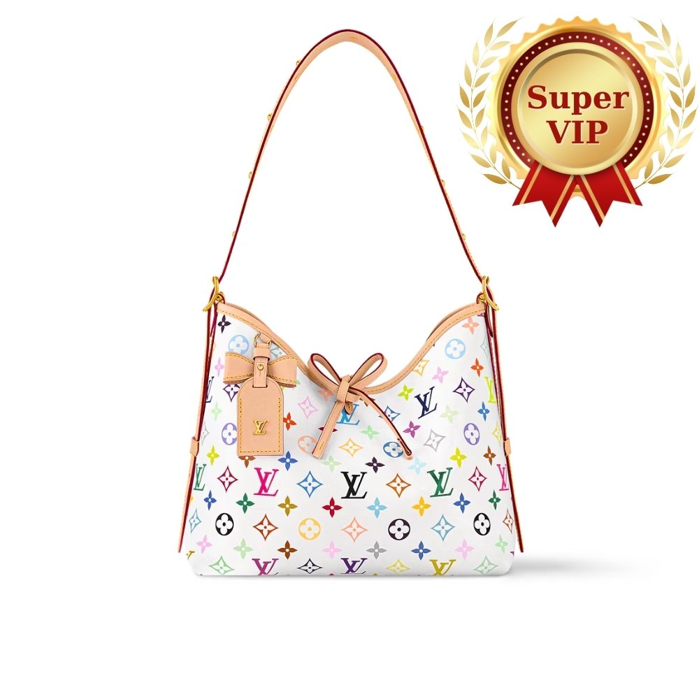 [S*per Vip 1:1] L0vis Vvtt0n X Murakami Carryall PM Bag White 29Cm M13661