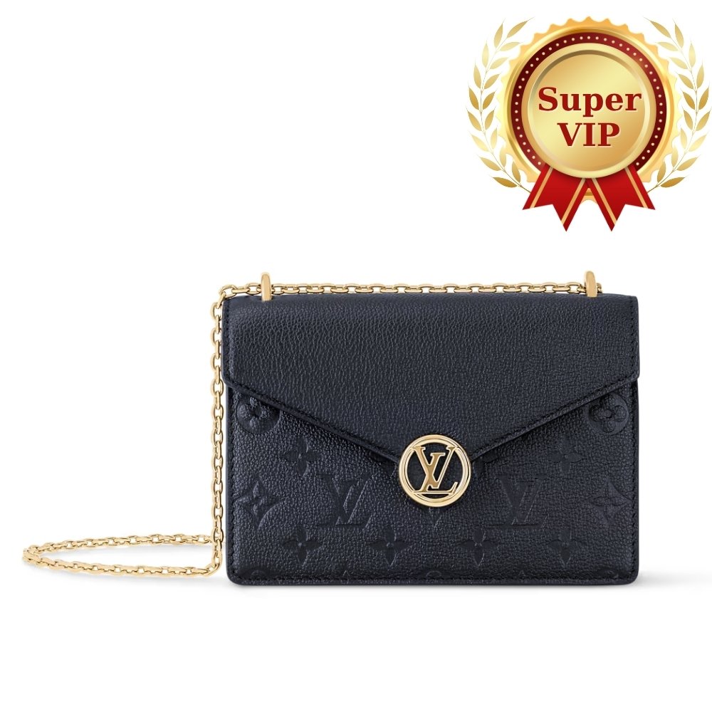 [S*per Vip 1:1] L0vis Vvtt0n Wallet On Chain Rosy Black 19Cm M13569