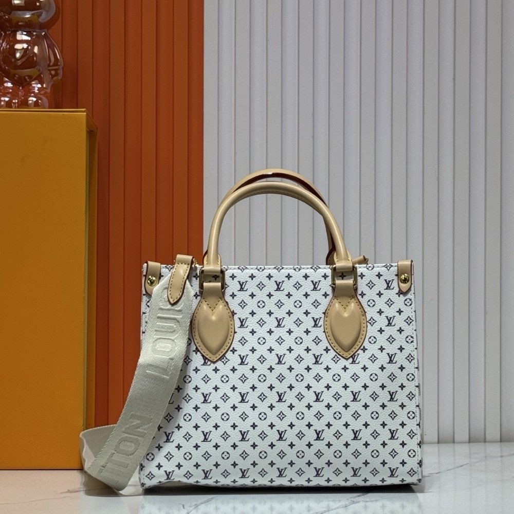L0vis Vvtt0n Onthego PM Azure Blue And Sand 25Cm M15138