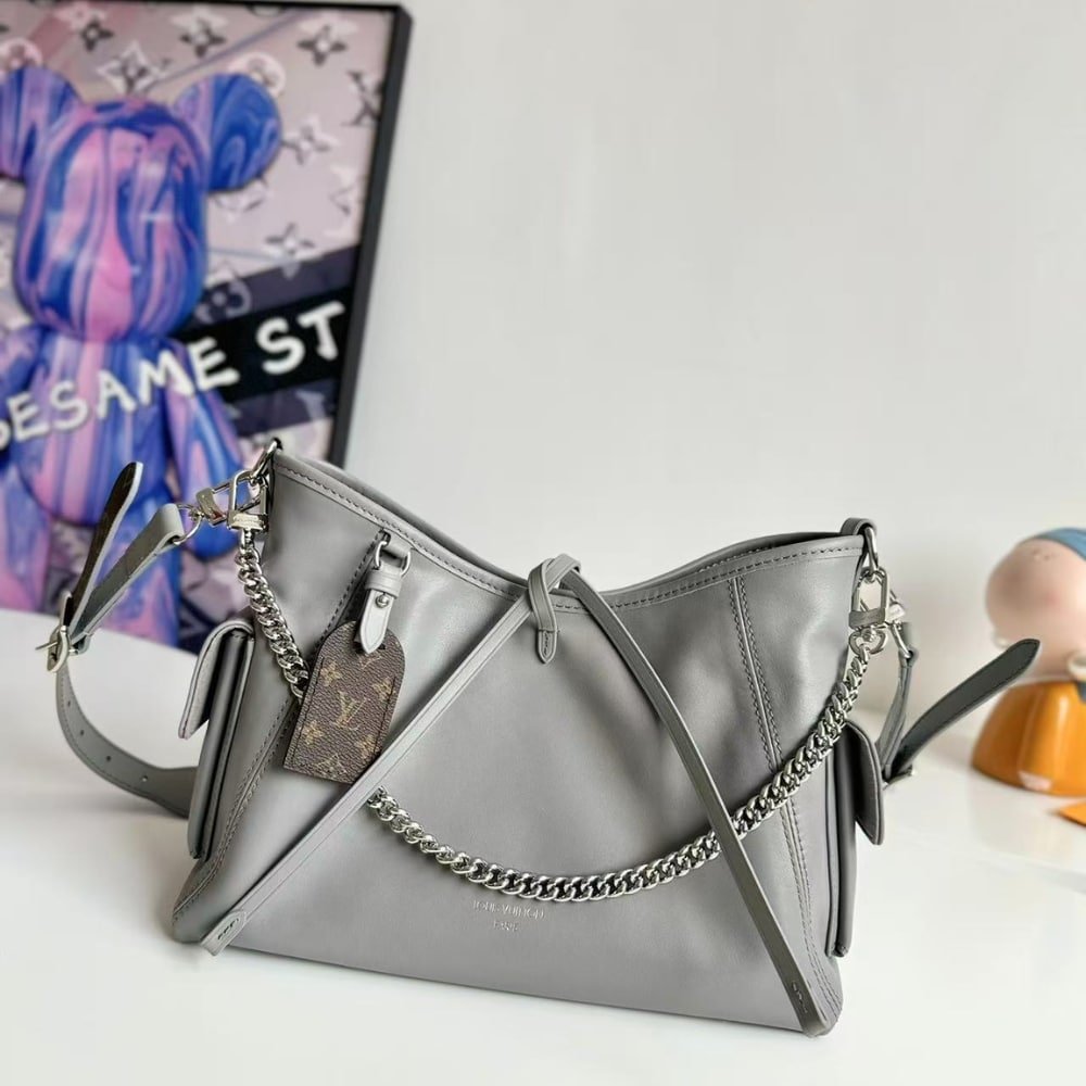 L0vis Vvtt0n Carryall Cargo Vibe PM Gris Trianon 30Cm M12579