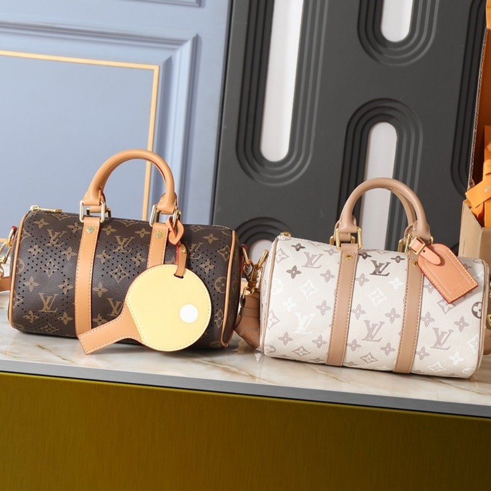 L0vis Vvtt0n Keepall Bandoulière 25 Monogram Beige 25Cm