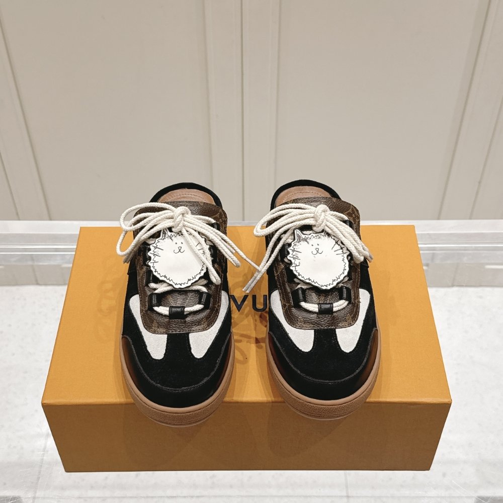 L0vis Vvtt0n Lous Open Sneakers Black 1ABVQ9