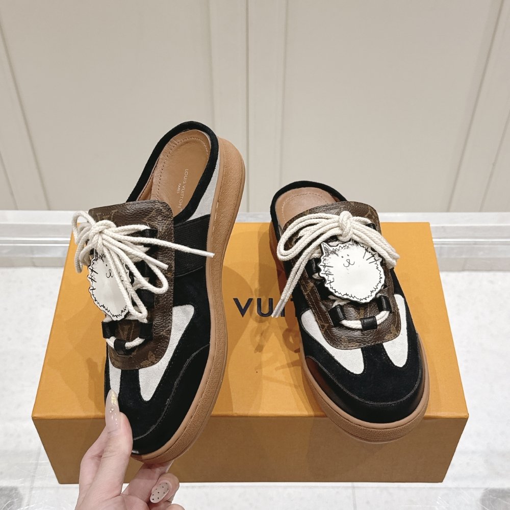 L0vis Vvtt0n Lous Open Sneakers Black 1ABVQ9