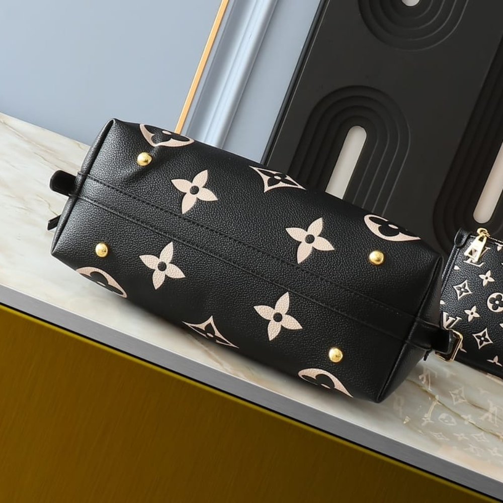 L0vis Vvtt0n Carryall PM Bicolor Monogram Empreinte Black Beige 29Cm