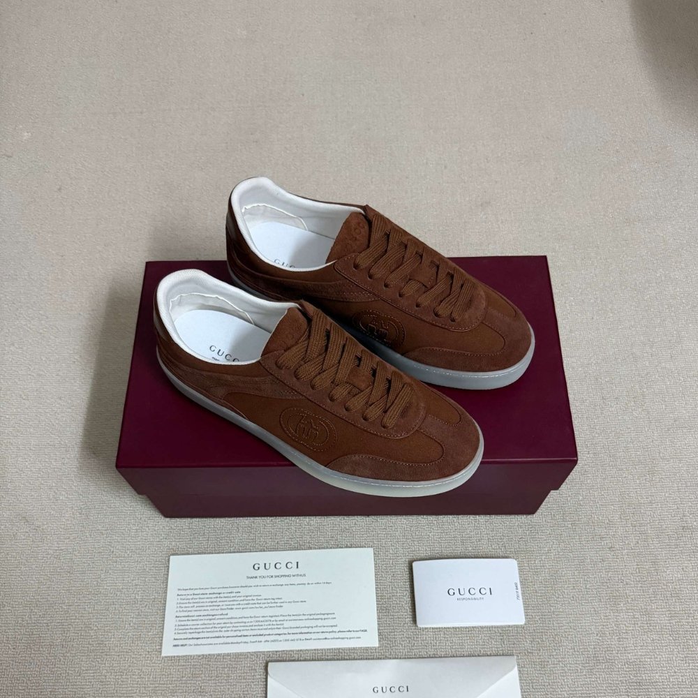 Gvc*1 Men G75 Sneaker Light Brown Suede 845147 AAFGP 2361