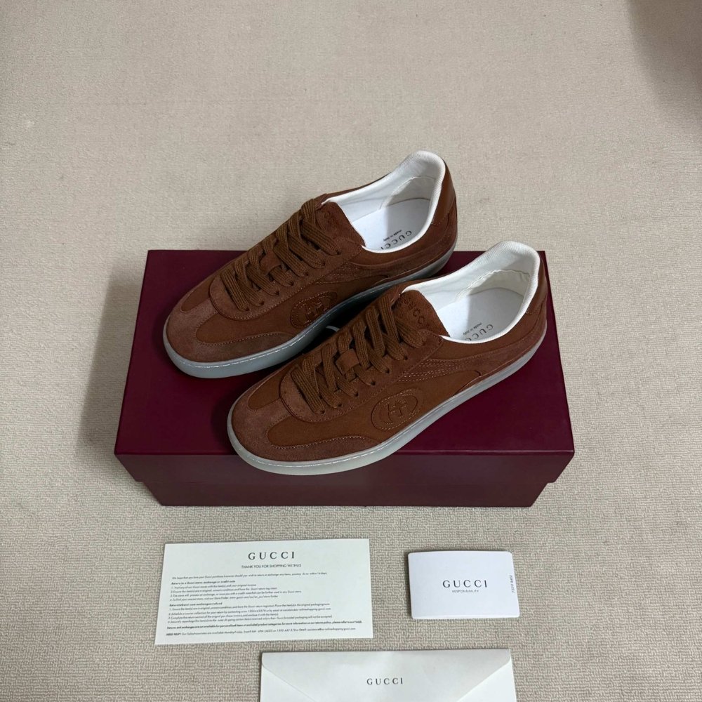 Gvc*1 Men G75 Sneaker Light Brown Suede 845147 AAFGP 2361