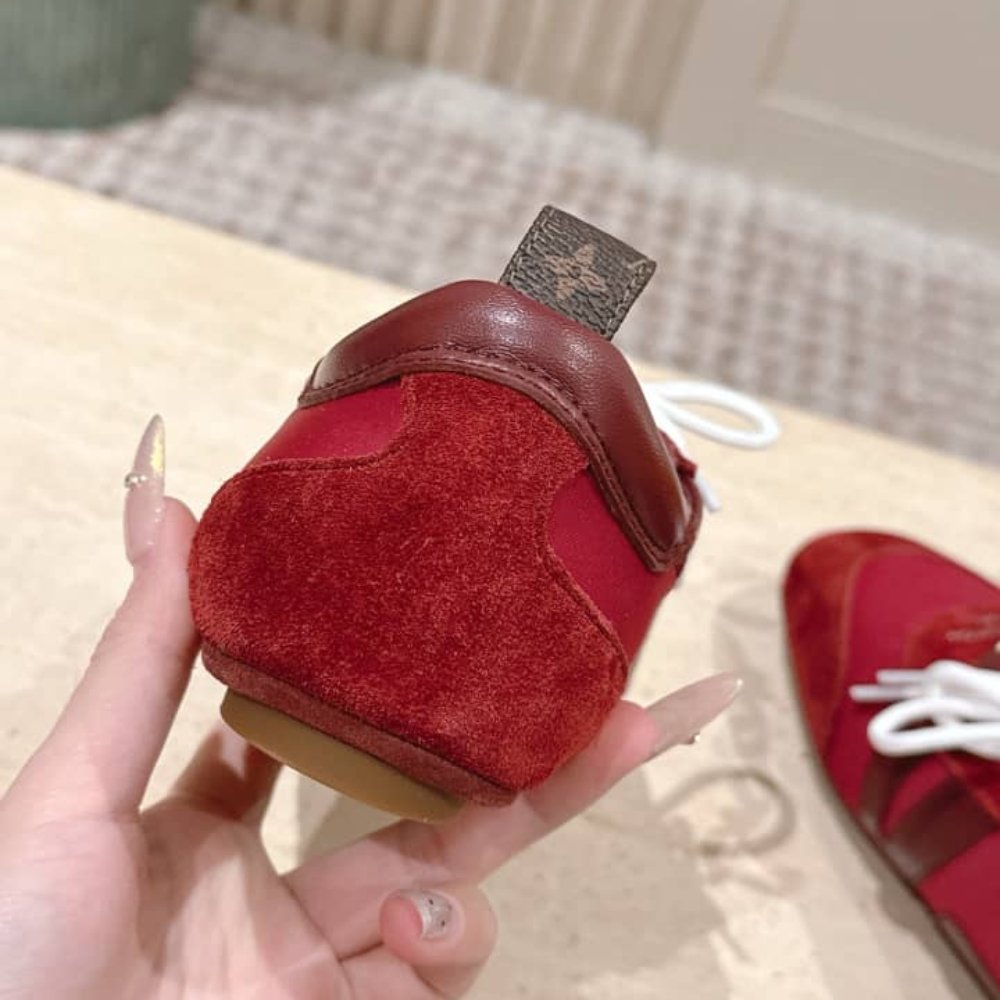 L0vis Vvtt0n LV Sneakerina Bordeaux Red 1AIVJI