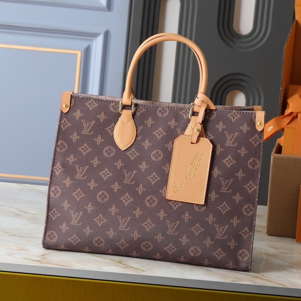 L0vis Vvtt0n Onthego MM Monogram Origine Ebène 35Cm