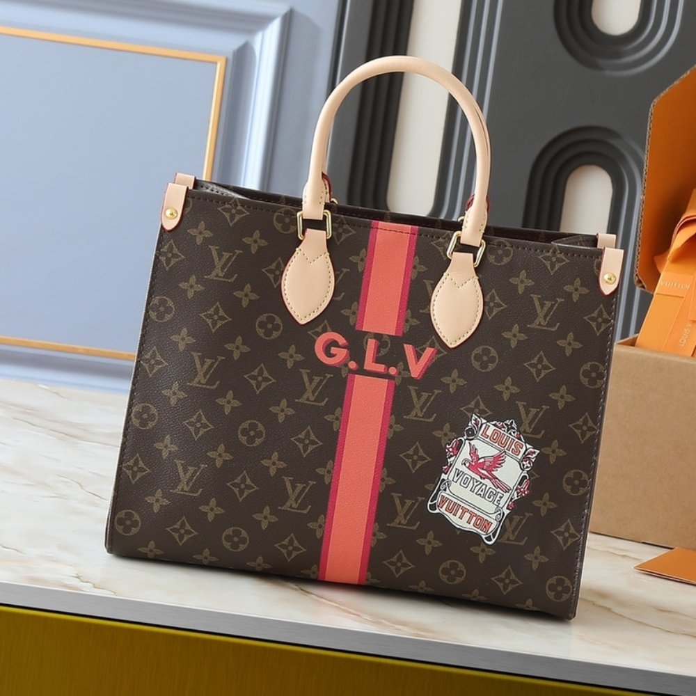 L0vis Vvtt0n On The Go MM Mon Monogram Brown 35Cm P01898