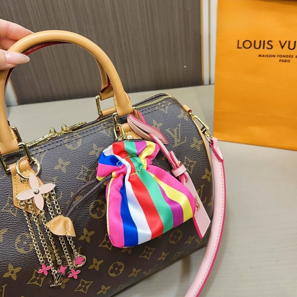 L0vis Vvtt0n Speedy Soft 30 Monogram Canvas Brown 30Cm M26498