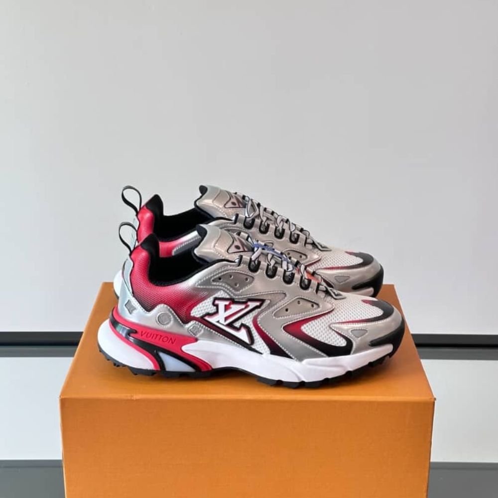 L0vis Vvtt0n LV Runner Tatic Sneaker Red 1ADI6S