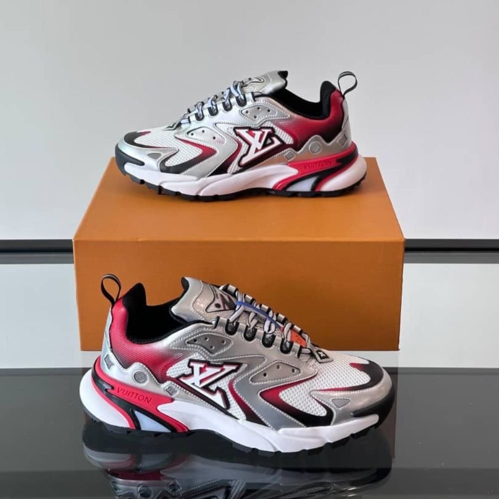 L0vis Vvtt0n LV Runner Tatic Sneaker Red 1ADI6S