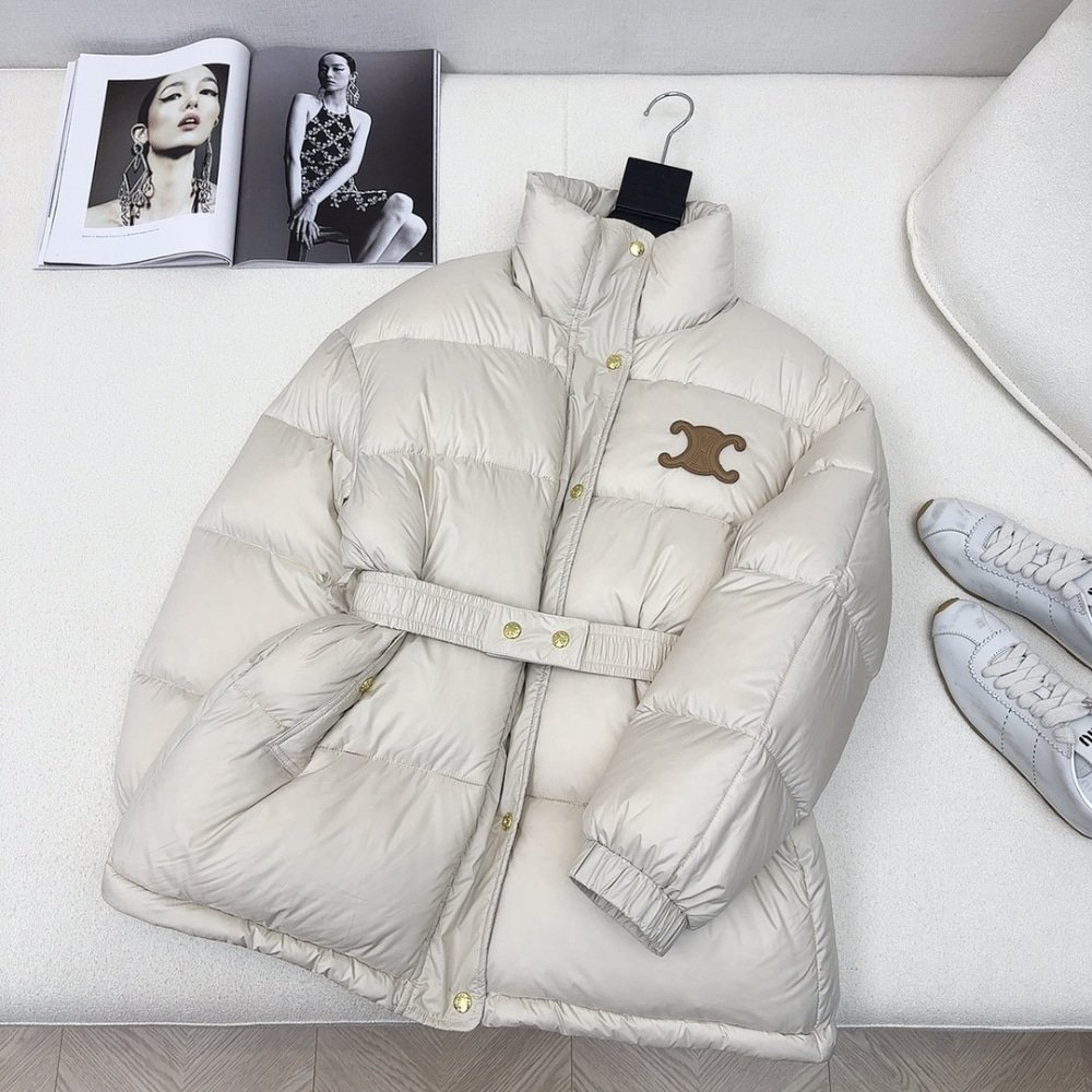 Ce1i*e Down Jacket Polyester White