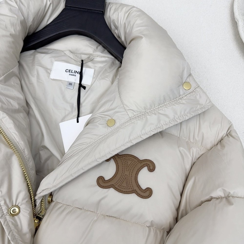 Ce1i*e Down Jacket Polyester White